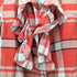 ヴィヴィアンウエストウッドレッドレーベル Vivienne Westwood RED LABEL チェック柄 フリルデザイン S/S シャツ レディース 3