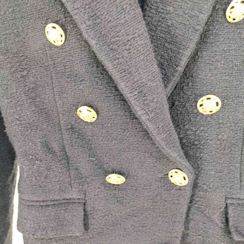 ザラ ZARA 20AW テスクチャ―素材ブレザー レディース import:XS