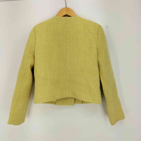 A.L.N fashion studio 金ボタン ツイードジャケット レディース import:M