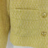 A.L.N fashion studio 金ボタン ツイードジャケット レディース import:M