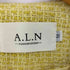 A.L.N fashion studio 金ボタン ツイードジャケット レディース import:M