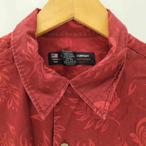 ポロジーンズカンパニーラルフローレン POLO JEANS COMPANY RALPH LAUREN 花柄開襟アロハシャツ メンズ JPN:S