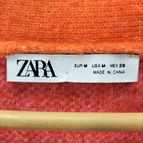 ザラ ZARA 総柄 カーディガン レディース JPN:M