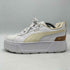 プーマ PUMA Karmen Cork Puma White Sugared Almond カルメン コルク プーマホワイト シュガーアーモンド 厚底 ソール ローカット スニーカー レディース JPN:24