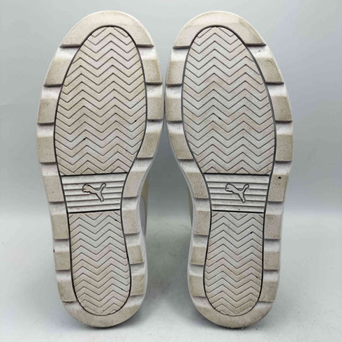 プーマ PUMA Karmen Cork Puma White Sugared Almond カルメン コルク プーマホワイト シュガーアーモンド 厚底 ソール ローカット スニーカー レディース JPN:24