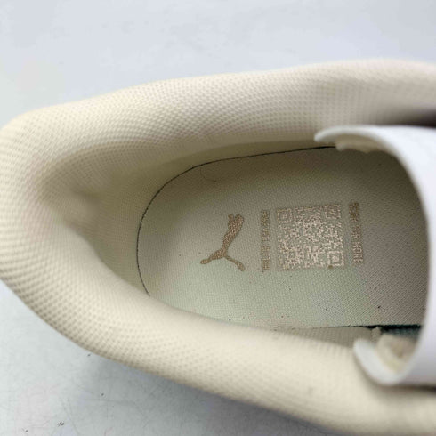 プーマ PUMA Karmen Cork Puma White Sugared Almond カルメン コルク プーマホワイト シュガーアーモンド 厚底 ソール ローカット スニーカー レディース JPN:24