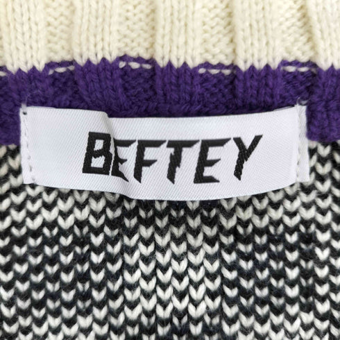 befteyロゴニットベスト レディース FREE