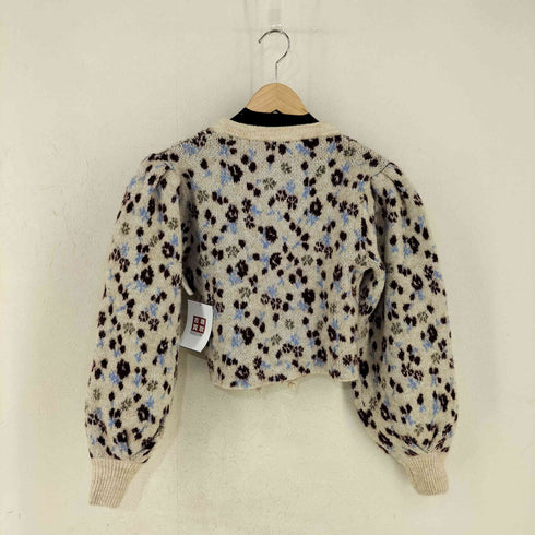 ザラ ZARA FLORAL JACQUARD KNIT CARDIGA レディース import:S