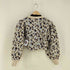 ザラ ZARA FLORAL JACQUARD KNIT CARDIGA レディース import:S