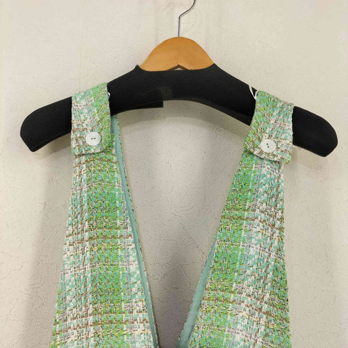 ザラ ZARA ツイード ジャンパースカート レディース import:S