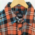 ザラ ZARA チェックシャツジャケット メンズ JPN:XL