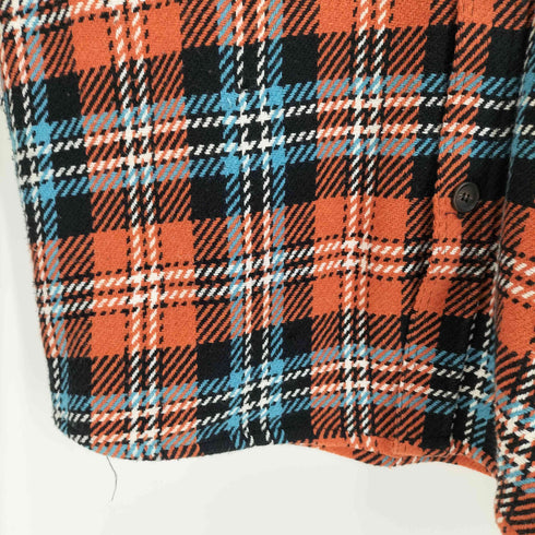 ザラ ZARA チェックシャツジャケット メンズ JPN:XL