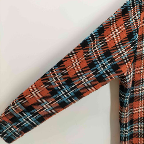 ザラ ZARA チェックシャツジャケット メンズ JPN:XL