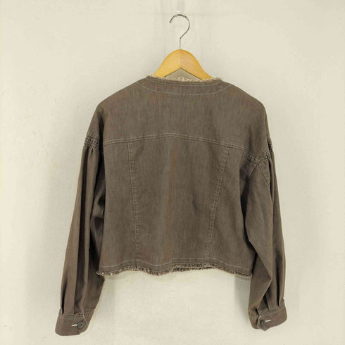 ノータデラマノシニストラ nota della mano sinistra リネン混 ジャケット セットアップ レディース パンツ2