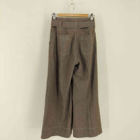 ノータデラマノシニストラ nota della mano sinistra リネン混 ジャケット セットアップ レディース パンツ2