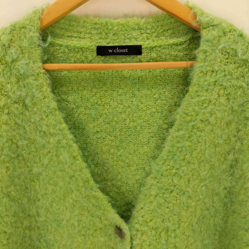 ダブルクローゼット w closet ダシャギーカーディガン レディース FREE