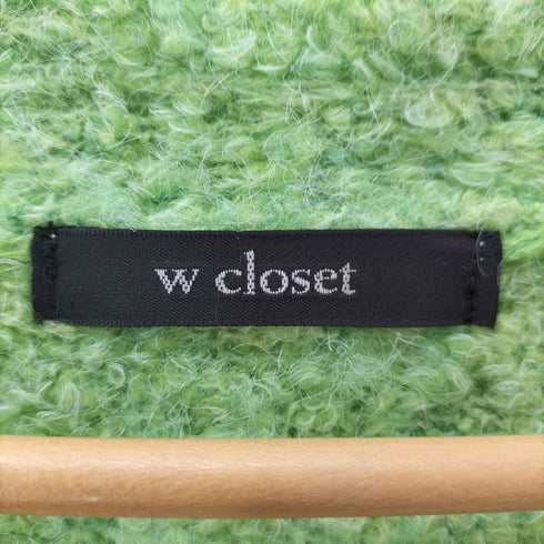 ダブルクローゼット w closet ダシャギーカーディガン レディース FREE