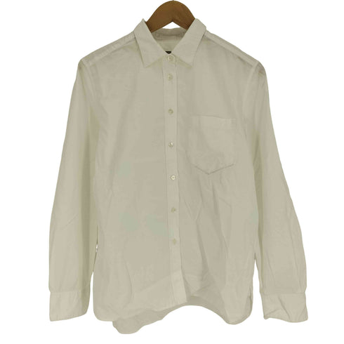 マーガレットハウエル MARGARET HOWELL ラウンドカット コットン L/S シャツ レディース 2