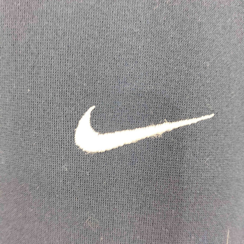 ナイキ NIKE 00s THERMA-FIT フロントスウォッシュ刺繍 裏地フリース ボンディングL/Sトップス メンズ JPN:M