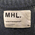 エムエイチエル MHL. メランジ ミックスカラー ウール ケーブル ニット レディース import:M