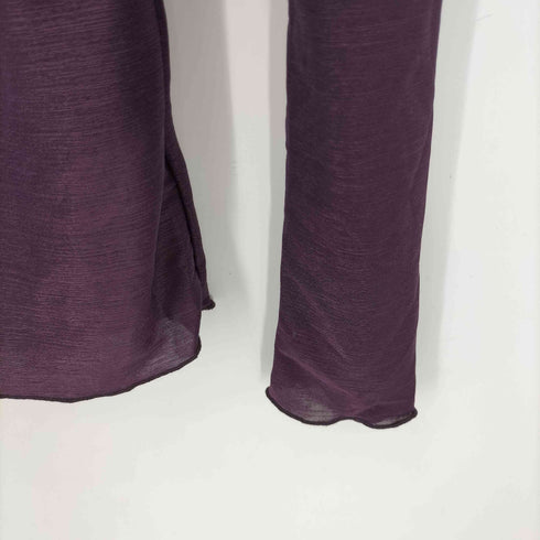 AMBERGLEAM シアーカットソー L/S レディース FREE