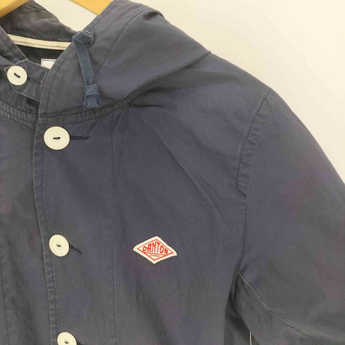 ダントン DANTON INDIGO TYPEWRITER PARKA SINGLE JACKET インディゴ タイプライター パーカー ジャケット レディース 34