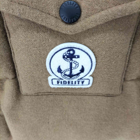 フィデリティー FIDELITY ロゴ リバーシブル ダウンベスト メンズ JPN:L