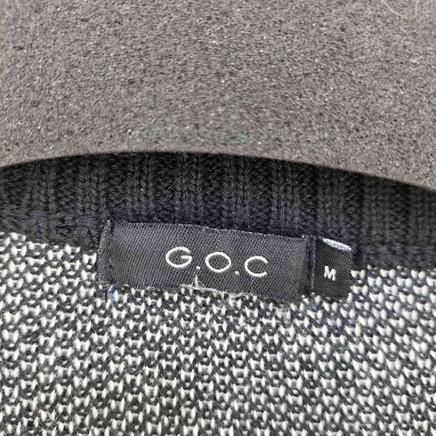 ジーオーシー G.O.C ビッグシルエットマルチジャガードカーディガン メンズ JPN:M