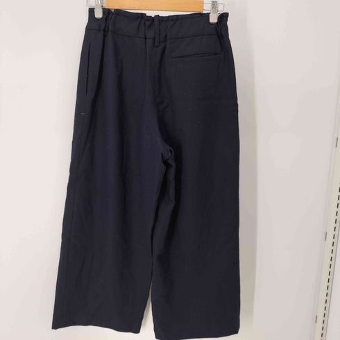 パラスパレス PALLAS PALACE ウール100 タック ワイドパンツ レディース JPN:3
