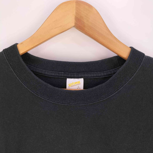 SPOTSWEAR 復刻 クルーネック ロングスリーブ Tシャツ 無地T メンズ import:L