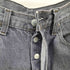リーバイス Levis USA製 ボタン裏525刻印 501 0658 先染め ブラックデニム メンズ 31inch