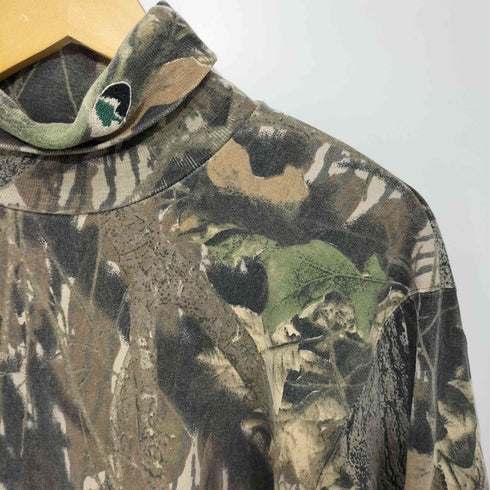 Mossy Oak USA製 リアルツリー タートルネック メンズ