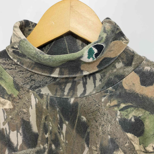 Mossy Oak USA製 リアルツリー タートルネック メンズ