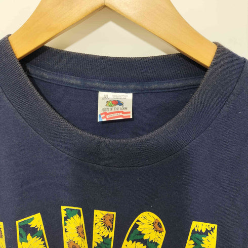 フルーツオブザルーム FRUIT OF THE LOOM MADE IN USA 90S クルーネック プリント Tシャツ メンズ import:M
