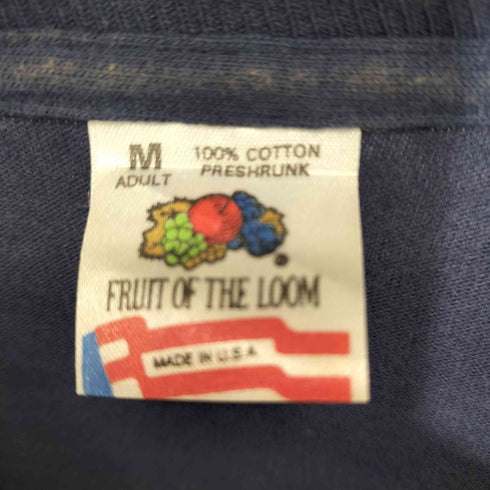 フルーツオブザルーム FRUIT OF THE LOOM MADE IN USA 90S クルーネック プリント Tシャツ メンズ import:M