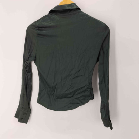 ザラ ZARA L/S レーヨンブラウス レディース import:XS