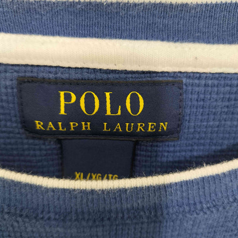 ポロラルフローレン POLO RALPH LAUREN ポニー刺繍 クルーネック サーマル ロンT メンズ JPN:XL