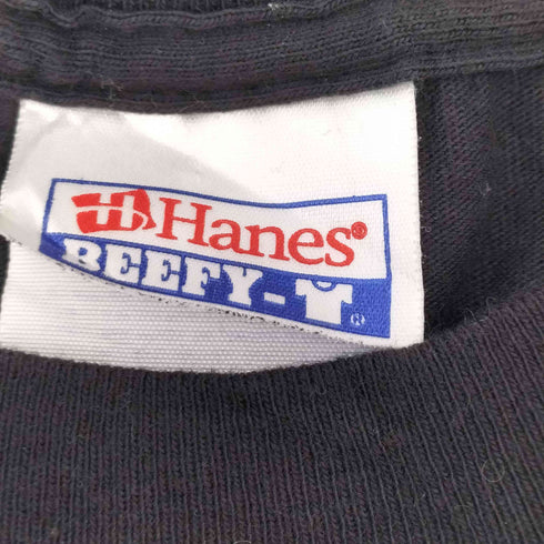 ヘインズ Hanes 90S クルーネック S/S プリントTシャツ メンズ import:L