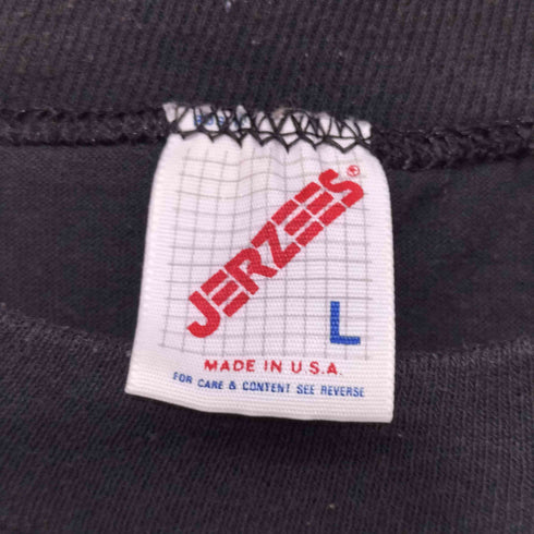 ジャージーズ JERZEES 90S D.A.R.E. ロゴプリント クルーネック S/S Tシャツ メンズ import:L