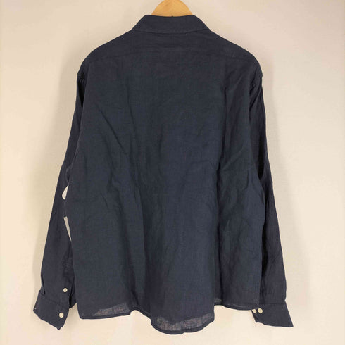 ブルックスブラザーズ BROOKS BROTHERS REGENT BAIRD McNUTT社製 アイリッシュリネン長袖シャツ メンズ import:L