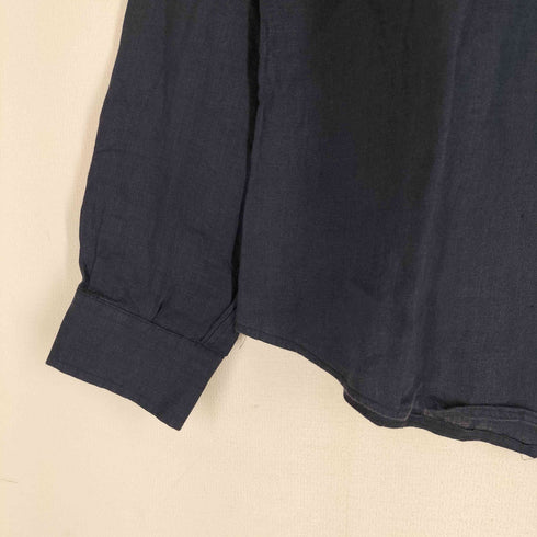 ブルックスブラザーズ BROOKS BROTHERS REGENT BAIRD McNUTT社製 アイリッシュリネン長袖シャツ メンズ import:L