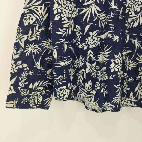 ST JOHN’S BAY 花柄 オープンカラー アロハシャツ メンズ import:XL