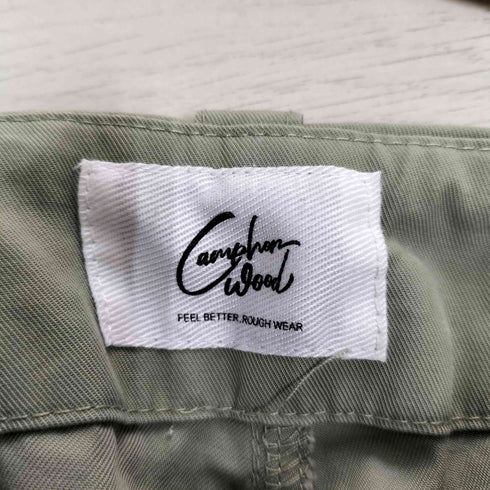 CAMPHOR WOOD low cargo pocket military pants ローカーゴポケット ミリタリーパンツ メンズ JPN:M