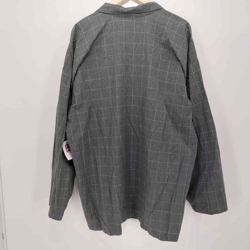 ポロラルフローレン POLO RALPH LAUREN ポニーチェック刺繍 チェック シャツジャケット メンズ import:XL