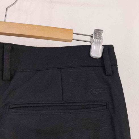 ラコステ LACOSTE ウール混センタープリーツスラックス メンズ 79