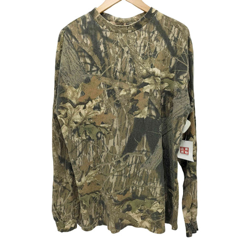 Mossy Oak USA製 リアルツリー クルーネック Tシャツ メンズ import:XL