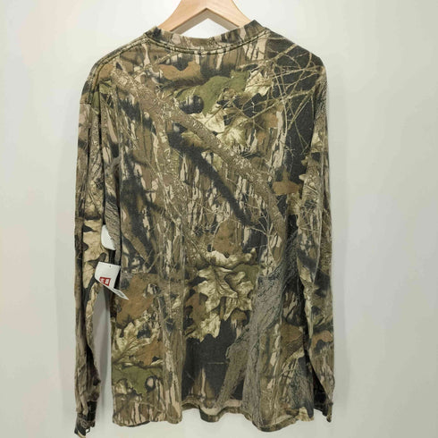 Mossy Oak USA製 リアルツリー クルーネック Tシャツ メンズ import:XL