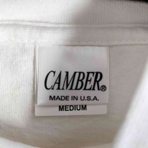 キャンバー CAMBER USA製 モックネック 長袖Tシャツ メンズ import:M