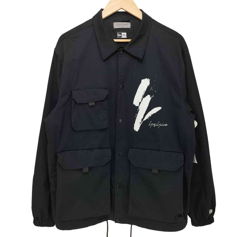 ヨウジヤマモトプールオム Yohji Yamamoto POUR HOMME 23AW N.E.C/STRETCH NE Field Coach Jacket フィールドコーチジャケット メンズ LARGE