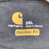 カーハート Carhartt USA製 ORIGINAL FIT プルオーバー パーカー メンズ 2XL